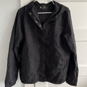 Volcom Black Windbreaker Jacket